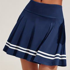 High Stretch Pleated Sport Skorts for Active Women