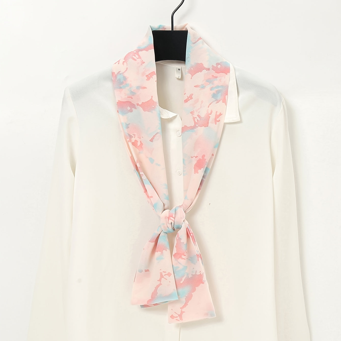 Chiffon Sunscreen Scarf Fall Winter Ladies Warm Printing Soft Silk Scarf