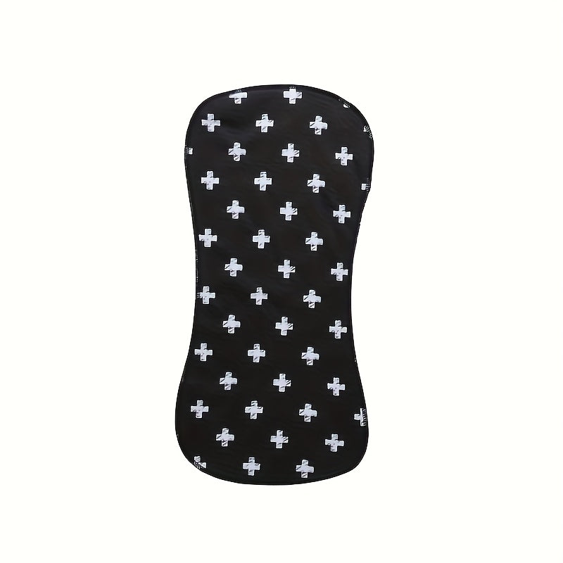 Baby Burp Wipes Saliva Wipes Shoulder Pads Clapper Pads Soft Bibs Boys 5pcs