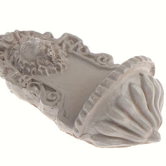 Realistic Gray Lion Head Wall Decoration for Fairy Gardens