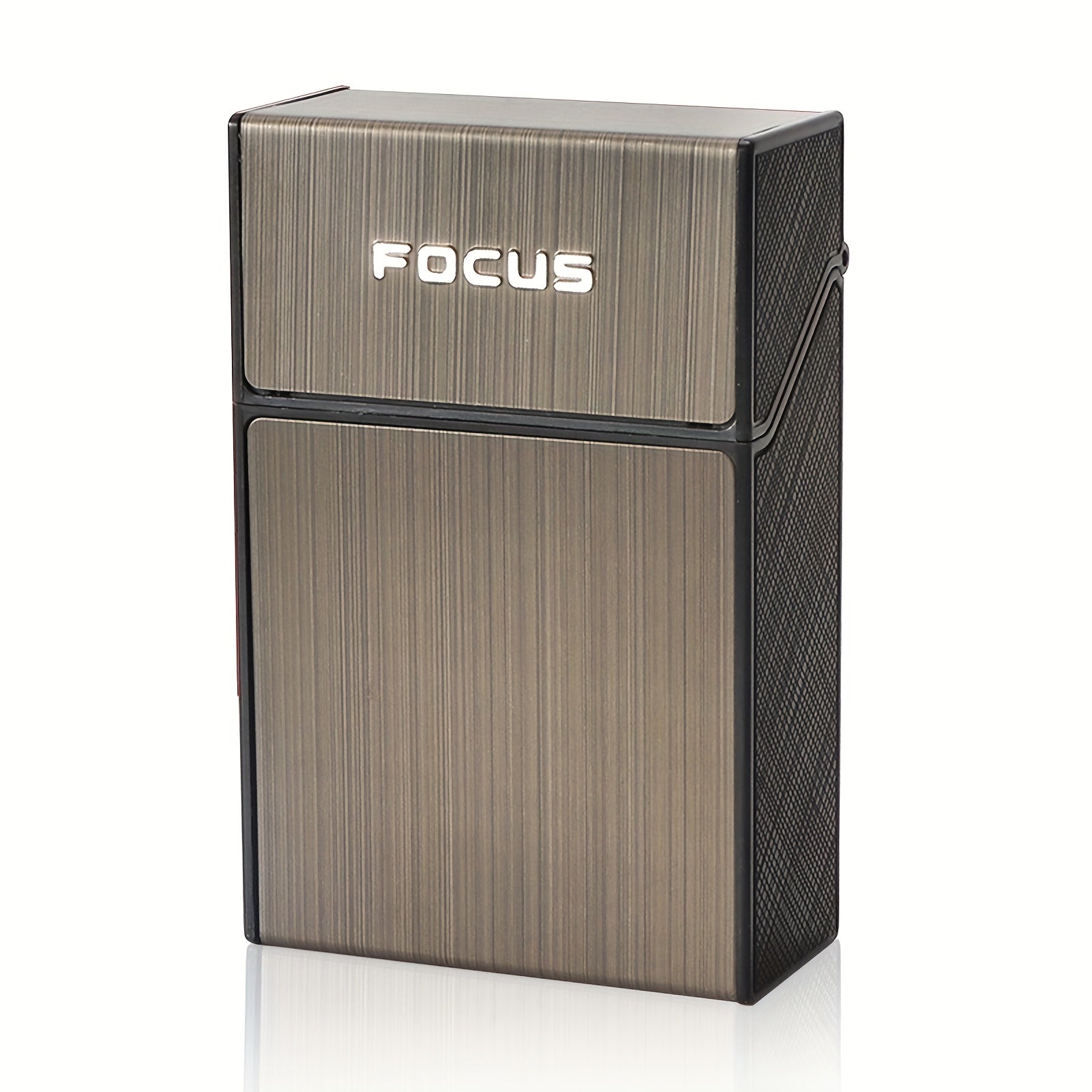 Waterproof Cigarette Holder Box 20-Capacity Retro Business Cigar Case