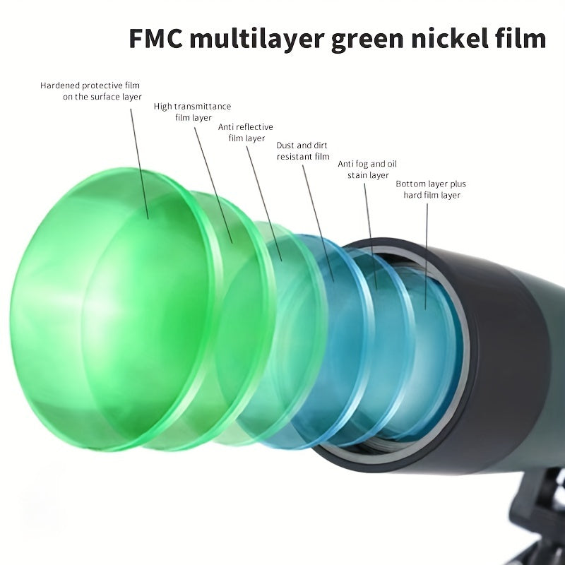 HD Monocular Telescope with Tripod for Camping and Travel