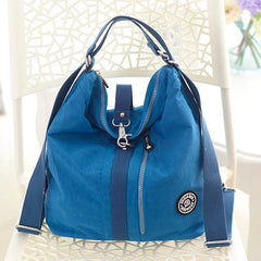 3 In 1 Women Bags Multifunction Backpack Shoulder Bag Nylon Cloth