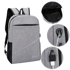 3 Piece Set Men Backpack School Bag Nylon Waterproof Bookbags