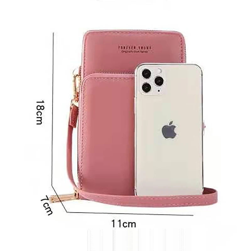3-layer Crossbody Bag Women Summer Handbag Wallet Lady Travel Purse