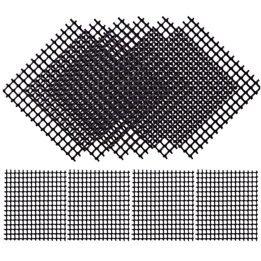 50pcs Bonsai Mesh Drainage Screens Flower Pot Hole Mesh Pad Square