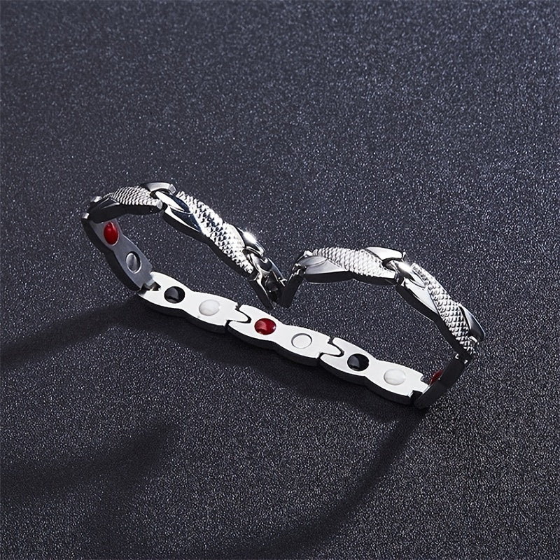 Snake Dragon Magnetic Therapy Bracelet Weight Loss Sports Jewelry