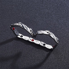 Snake Dragon Magnetic Therapy Bracelet Weight Loss Sports Jewelry