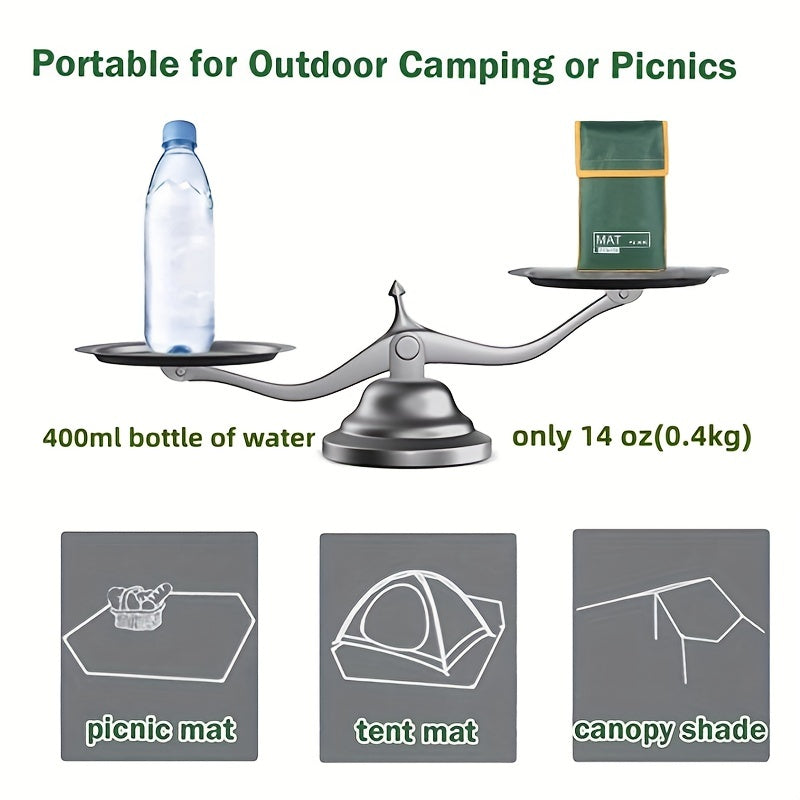Waterproof Tent Tarp for 2-8 Person Camping