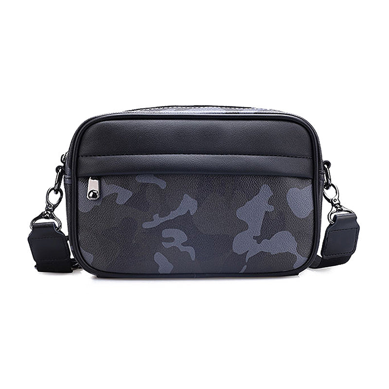 Casual Postman Shoulder Bag Plaid Small Messenger Bag Men's Bag