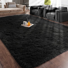 Plush Fabric Floor Mat Area Rug Carpet 200x280cm