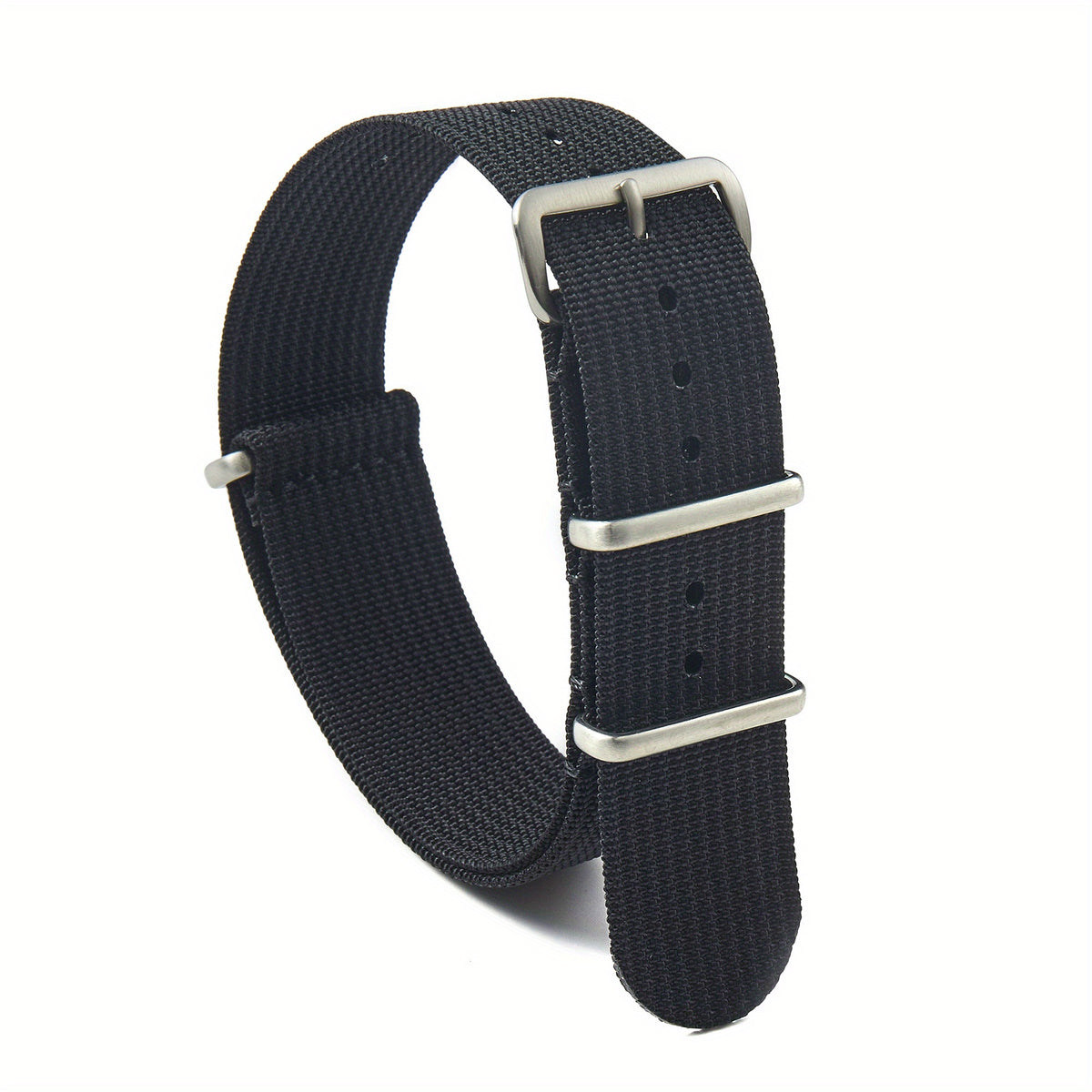 Nylon Watch Strap 18mm 20mm 22mm Stainless Steel Buckle