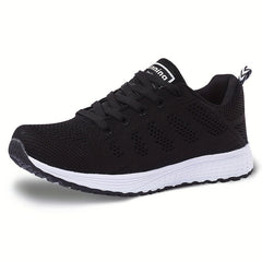 Women's Lace-up Casual Sneakers Comfortable Walking Shoes