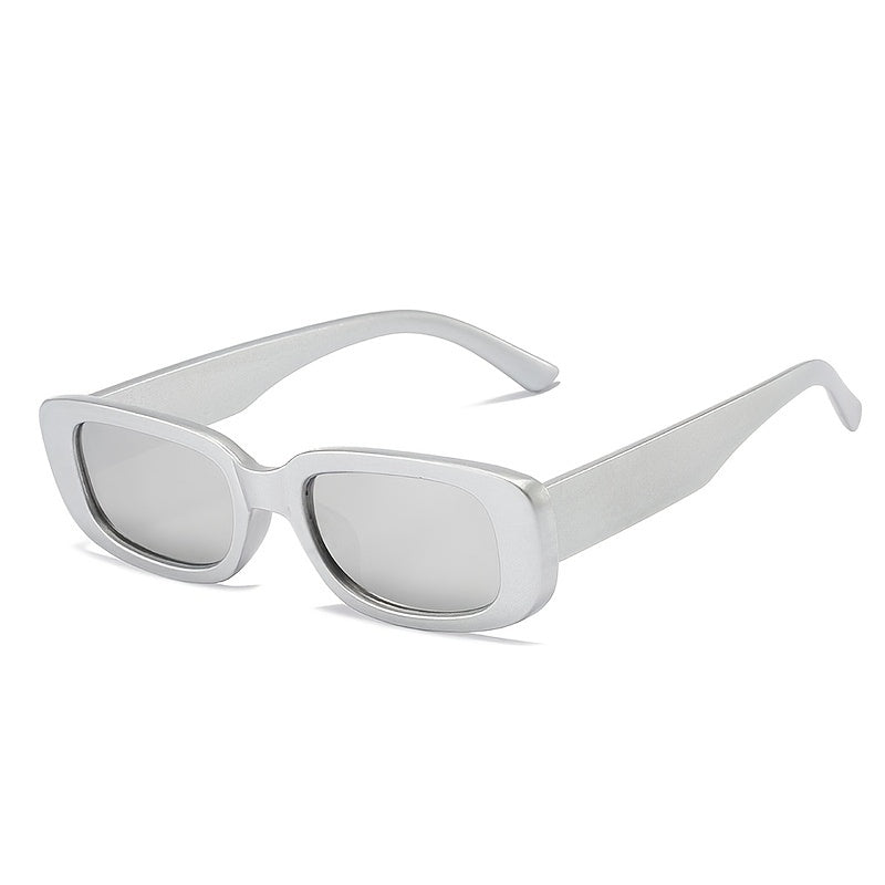 Vintage Men's Small Frame Glasses Silver