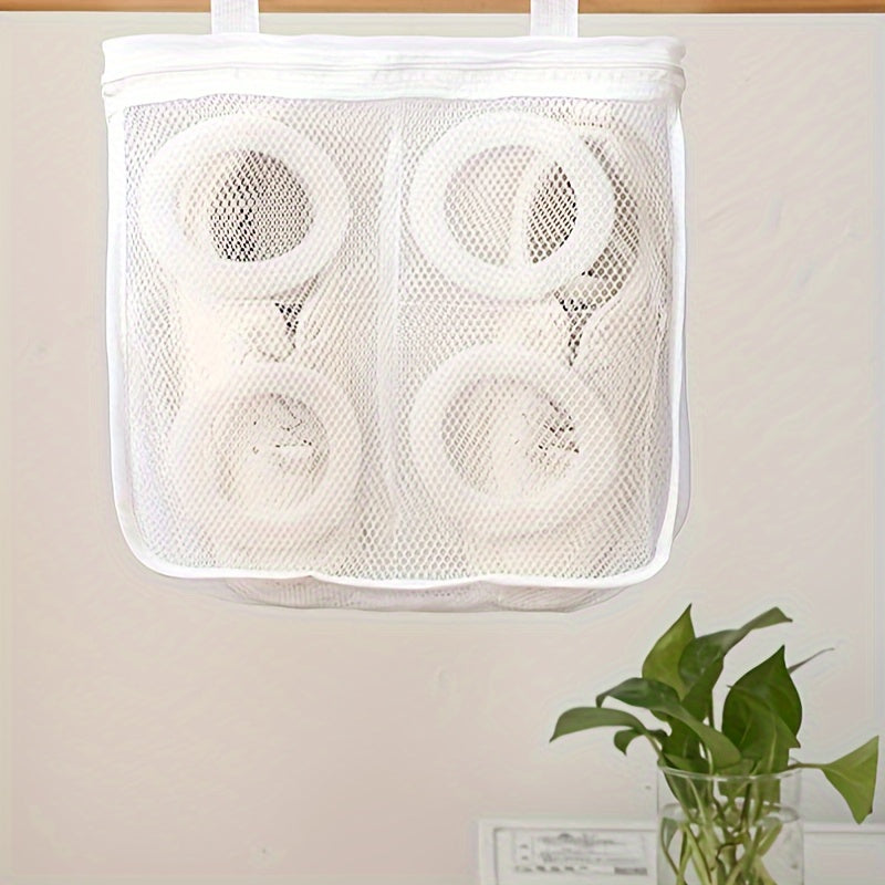 Zippered Shoe Washing Bag Portable Anti-deformation Bag