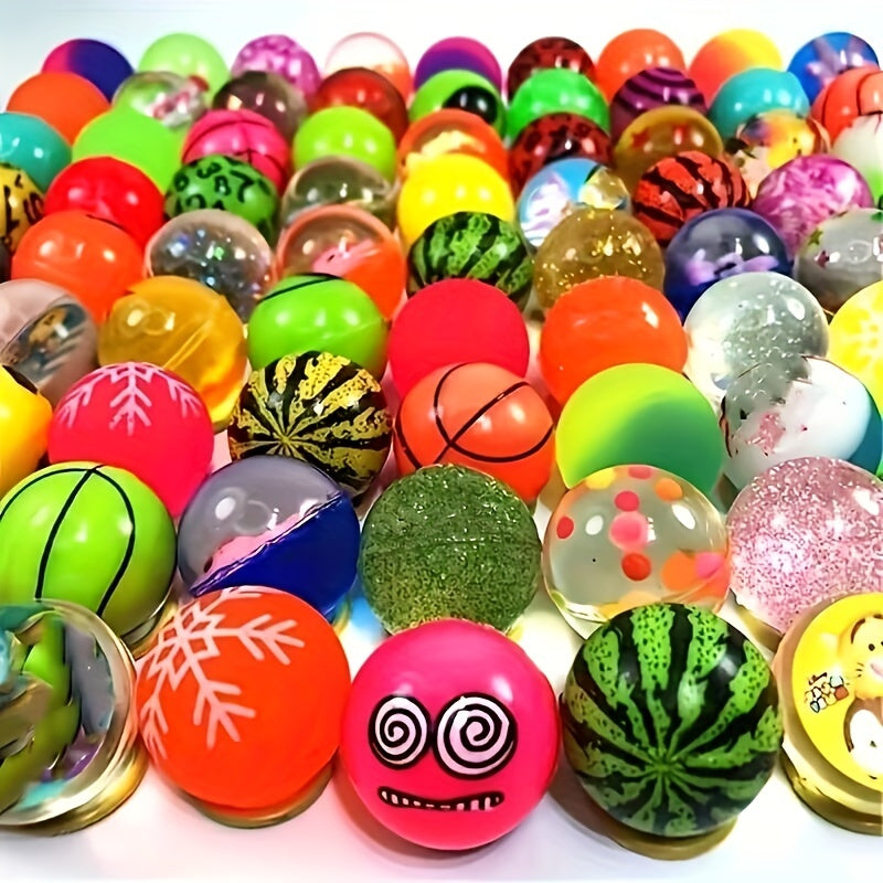 10pcs Bouncing Ball Toys for Children's Party Game
