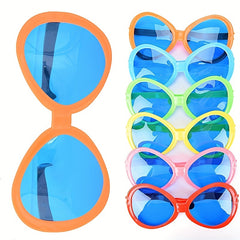 Oval Funny Sunglasses for Adults Kids Decorative Costume Party Accessory