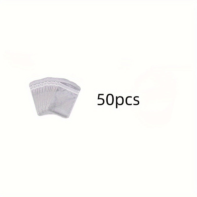 50pcs Self Sealing Bag DIY Diamond Painting Tools Adhesive Bag