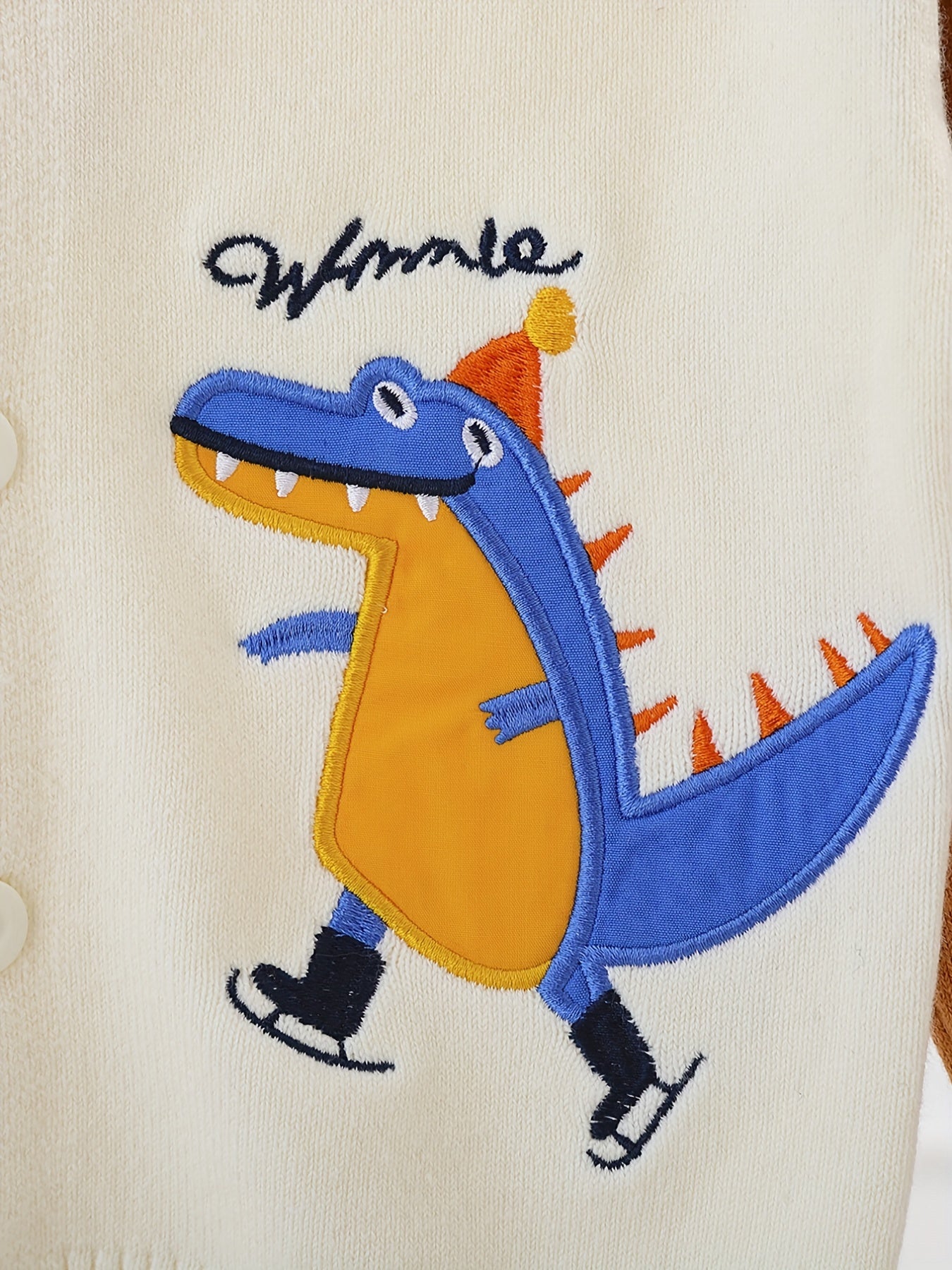Dinosaur Cartoon Boys Jacket Spring Fall Outwear Kids