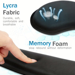 Ergonomic Mouse Pad With Wrist Rest and Keyboard Wrist Rest Pad