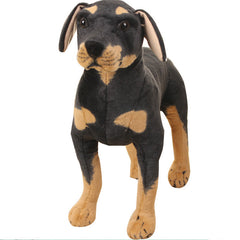 Lifelike Plush Dog Doll Home Decoration Creative Prop Gift