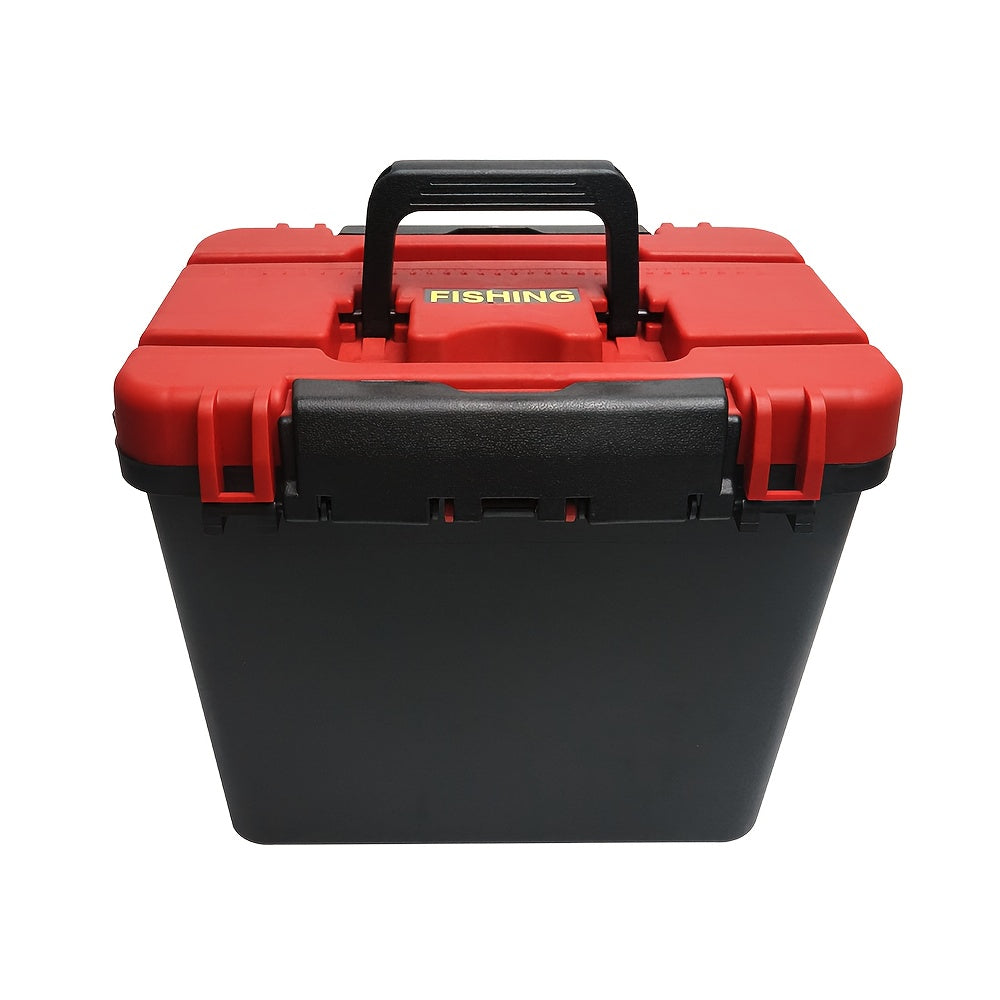 1pc Portable Tool Box Parts Organizer Box Plastic Household Screw Storage Box