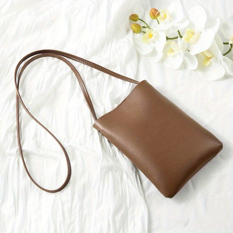 Vertical Phone Bag Women's Mini Crossbody Bucket Bag