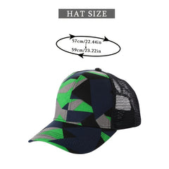Y2K Block Baseball Cap Hip Hop Snap Back Hat