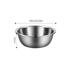 Stainless Steel Mixing Bowls with Scale - Cooking and Salad Bowl