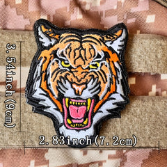 Wild Animal Embroidered Applique Patch Iron On Sew On Patches For Clothes
