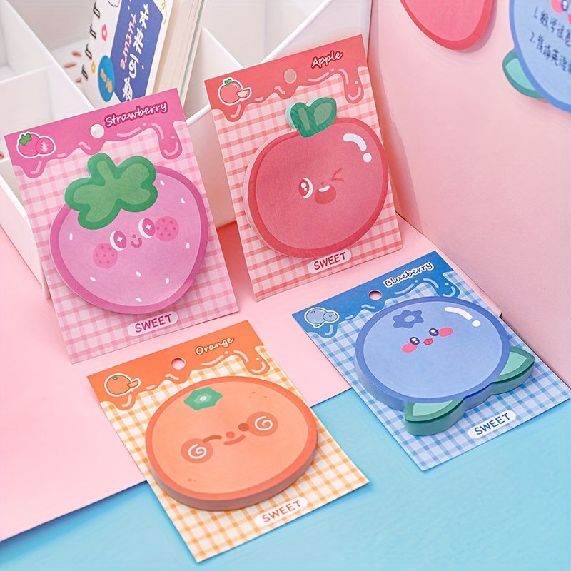 30 Sheets Fruit Shaped Sticky Notes Student Memo Pad N Times Sticker