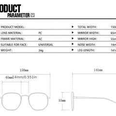 Men's Large Frame UV Resistant Sunglasses for Outdoor Sports