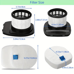 Filters Set for Shark Rocket Pet Pro Stick Vacuums