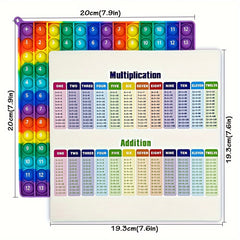 Legendstar Math Practice Set with Multiplication & Addition Popper Toys