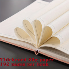 A5 Strap Notebook Business Notepad Student Stationery Supplies
