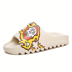 Unisex Cartoon Cloud Slides Pillow Slippers Non Slip Shoes For Indoor Outdoor