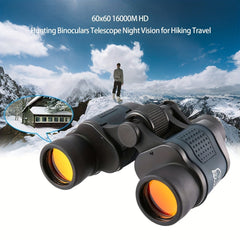 60x60 Compact Binoculars HD Portable Binoculars Low Light Night Vision