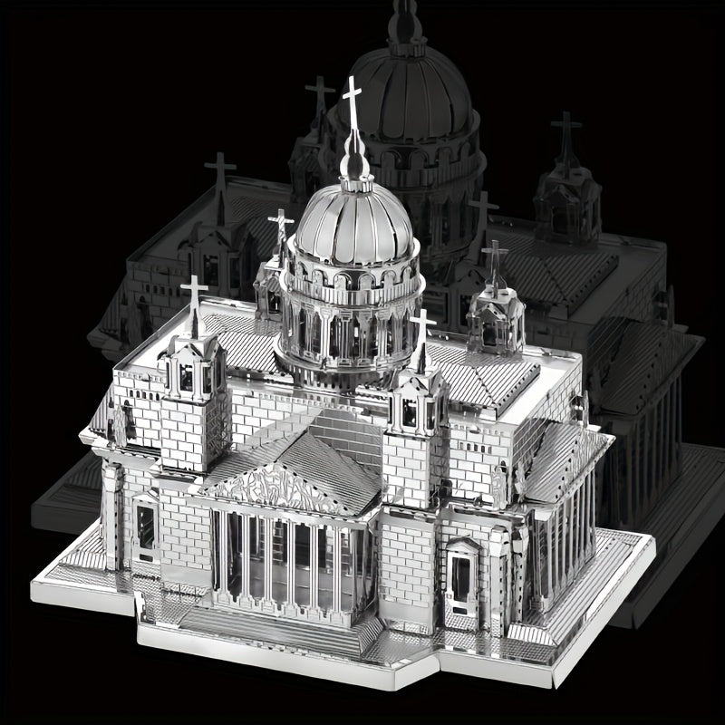 3D Metal Puzzle Kit St Isaac's Cathedral Model - Christmas Birthday Gift