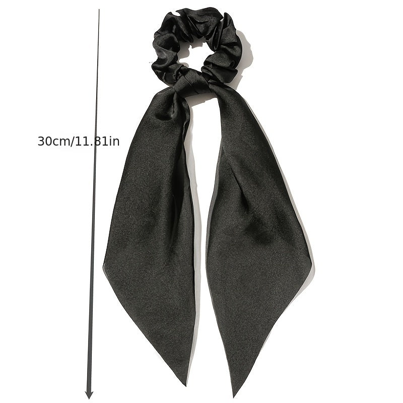 Vintage Style Satin Hair Scrunchies