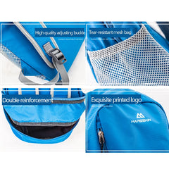 30L Waterproof Foldable Backpack for Men - Outdoor Trekking Rucksack