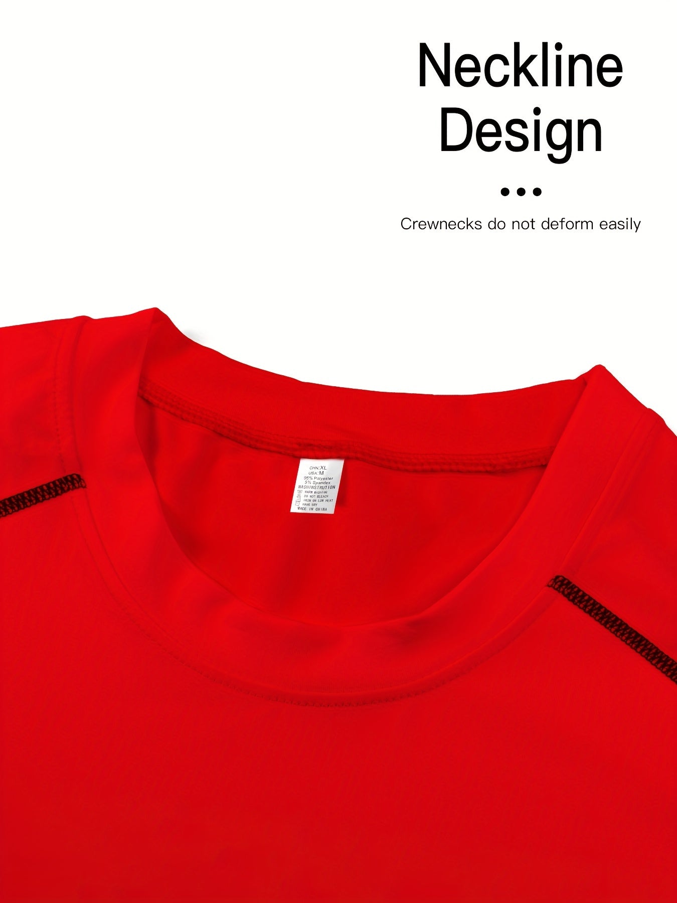 Men's Quick Drying Long Sleeve T-shirts Sweat-absorbing Undershirt