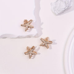 3pcs Small Starfish Hair Claw Nonslip Braids Shark Claw Women Girls Sweet Hair