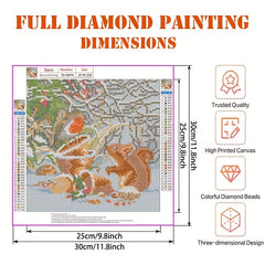Animal Diamond Painting Kit - Full Diamond Art By Number Embroidery