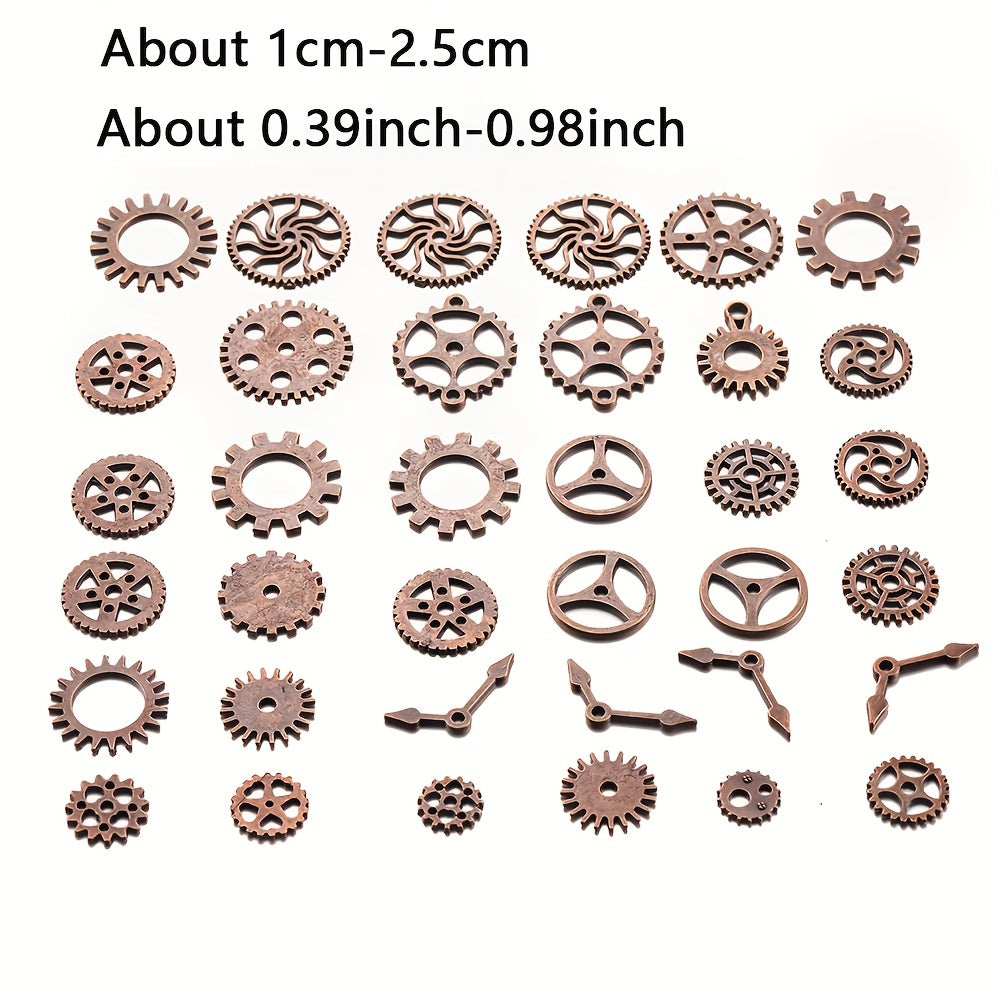 50g Metal Gear Clock Jewelry UV Resin Epoxy Mold Fill