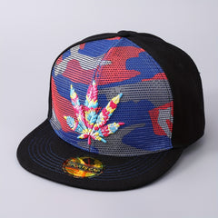 Men's Colorful Maple Leaf Baseball Cap
