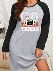  Sporty Nightdress Women's Plus Tee Sleep Dress