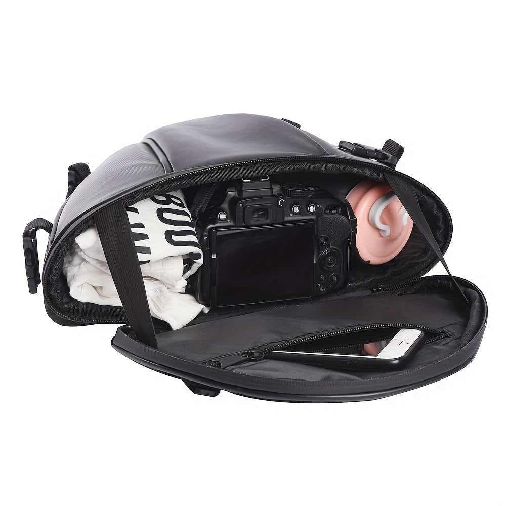 Waterproof Motorcycle Tail Bag - Ideal for Travel