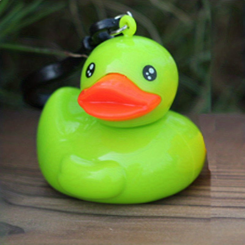 Solid ABS Duckling Key Chain Cartoon Key Chain Pendant Key Gift Series