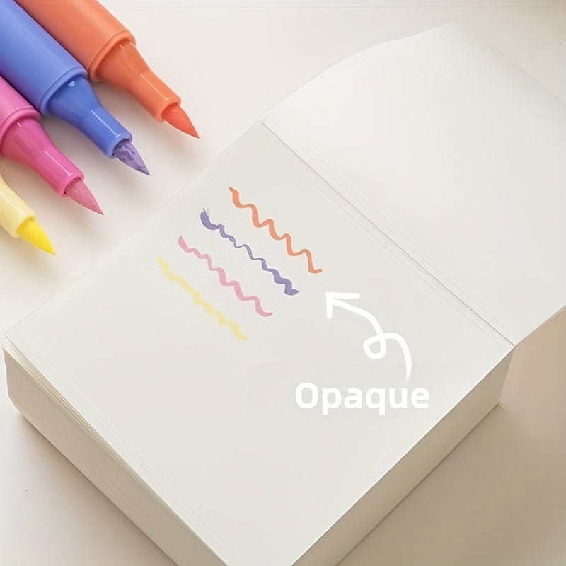 Tearable 8x8 cm Square Notepad - Thick Blank Scratch Paper