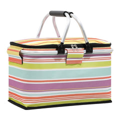 Insulated Picnic Basket for Cold Storage and Picnics
